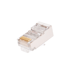 фото Коннектор RJ45/8P8C, Кат.5e, 6мкд, многожил, экр  ан., 100шт. (NMC-RJ88RZ50SD1-100)