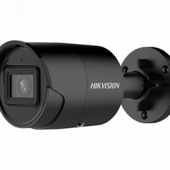 фото Видеокамера  IP 8Мп уличная цилиндрическая с EXIR-подсветкой до 40м и технологией AcuSense (2.8mm) (DS-2CD2083G2-IU(BLACK)(2.8mm))