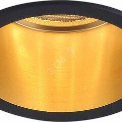 фото Светильник ИВО-50w G5.3 черный золото (DL6003)