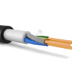 фото Кабель силовой ВВГнг(А)-LSLTx 3х1.5ок(N.PE)-1 ТРТС