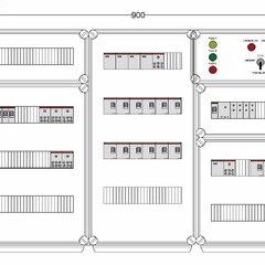 фото Щит управления электрообогревом DEVIbox HS 15x1700 D330 (в комплекте с терморегулятором и датчиком температуры) (DBS117)