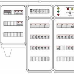 фото Щит управления электрообогревом DEVIbox HS 21x3400 D330 (в комплекте с терморегулятором и датчиком температуры) (DBS143)
