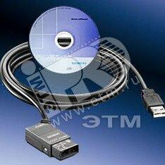 фото LOGO! USB PC Кабель для связи PC И LOGO! Драйвер в комплекте поставки на CD (6ED1057-1AA01-0BA0)