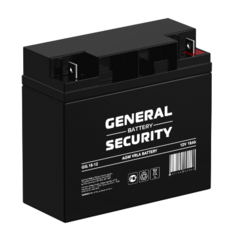 фото Аккумулятор GSL 12В 18Ач (GSL18-12 GENERAL SECURITY)