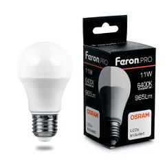 фото Лампа светодиодная LED 11вт Е27 дневной Feron.PRO (LB-1011)