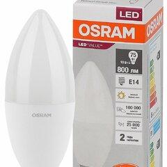 фото Лампа светодиодная LED 10 Вт E14 3000К 800Лм свеча 220 В (замена 75Вт) OSRAM (4058075579125)