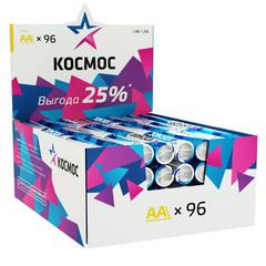 фото Элемент питания LR6 AA, Alkaline 1.5В, 96 шт/уп, Космос (KOCLR6_96BOX)