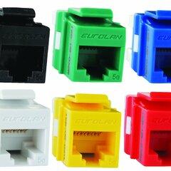 фото Модуль розеточный Keystone категории 5e UTP 1xRJ45 T568A/B синий (16B-U5-03BU)