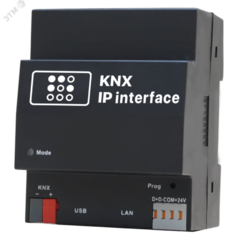 фото Шлюз iRidium KNX IP interface, модуль интерфейсный, поддержка расписания (00000000100)