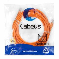 фото Патч-корд PC-UTP-RJ45-Cat.6-5m-OR U/UTP, категория 6, 2xRJ45/8p8c, неэкранированный, оранжевый, PVC, 5м (PC-UTP-RJ45-Cat.6-5m-OR)