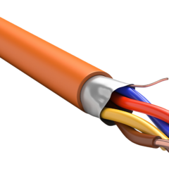 фото Кабель КПСЭнг(А)-FRLS 1х2х0,35 оранжевый 200м ITK (FR1-01-F-3307)