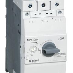 фото Выключатель автоматический для защиты электродвигателей MPX3 T100H 75A 50kA (417377)