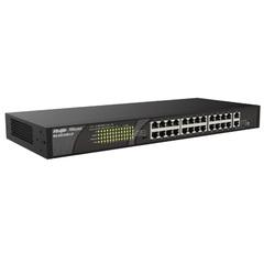 фото Коммутатор неуправляемый 26 портов 10/100/1000 Мб/с 24xPoE+ RG-ES126S-LP (RG-ES126S-LP)