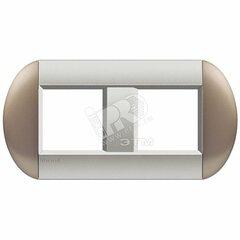 фото LivingLight Рамка овальная 2 поста Бронзовый (LNB4802M2TB)