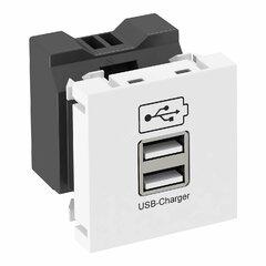 фото Зарядное устройство USB тип А (1,2 А / 2 х 0,6 А, алюминий) (MTG-2UC2.1 AL1)