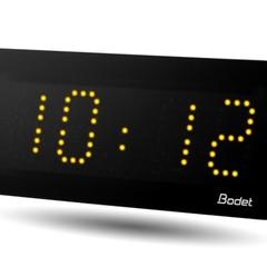 фото Часы цифровые STYLE II 5 (часы/минуты), высота цифр 5 см, желтый цвет NTP, PoE (946173)