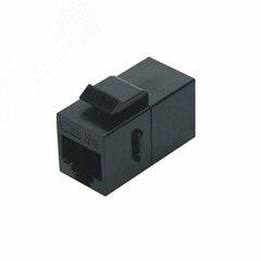 фото Адаптер CA2-KJ-C5E-BK проходной (coupler) RJ-45(8P8C) формата Keystone Jack (CA2-KJ-C5E-BK)