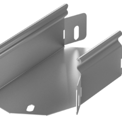 фото Угол горизонтальный 400х65-45 S=1,0мм оцинк. (STH.4006.410)