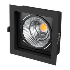 фото Светильник CL-KARDAN-S152x152-25W Warm3000 (BK-BK, 30 deg) (Arlight, IP20 Металл, 3 года) (037030)