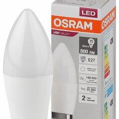 фото Лампа светодиодная LED 10 Вт E27 4000К 800Лм свеча 220 В (замена 75Вт) OSRAM (4058075579569)