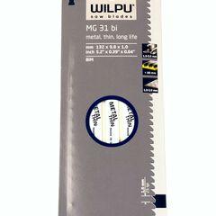 фото Пилка для лобзика MG 31 bi х5шт/уп для стали, профилей, труб до 80мм (0257100005)