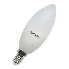 фото Лампа светодиодная LED Star Свеча 5Вт (замена 40Вт), 470Лм, 2700К, цоколь E14 OSRAM (4058075695986)
