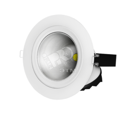 фото Светильник светодиодный Largo LED 20-20W 1297Лм 6000К с ПРА (LED Driver) круглый белый IP20 (60040)