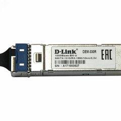 фото Модуль WDM SFP-трансивер с 1портом 1000Base-BX-U  (Tx:1310 нм, Rx:1550 нм) для одномодового         оптического кабеля (до 3 км) (DL-330R/3KM/A1A) (330R/3KM/A1A)