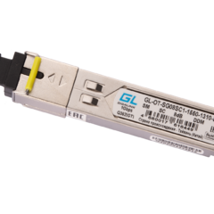 фото Модуль GIGALINK SFP, WDM, 155Mb/1,25Gb/s, одно    волокно SM, SC, Tx:1550/Rx:1310 нм, DDM, 8 дБ (до 3 км) (GL-OT-SG08SC1-1550-1310-D)