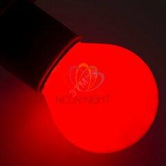 фото Лампа профессиональная накаливания декоративная ДШ цветная 10 Вт E27 для BL красный 10 штук (401-112)