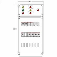 фото Щит управления электрообогревом DEVIBOX FHR 2x1700 D330 (в комплекте с терморегулятором и датчиком температуры) (DBFR02)