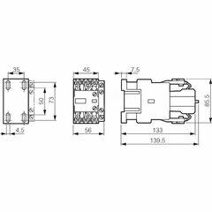 фото Контактор для коммутации конденсаторов 45A 440В~ переменный ток 2НО+Н.З (029625)