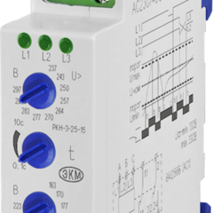 фото Реле контроля напряжения РКН-3-25-15 АС230В/АС400В УХЛ4 (РКН-3-25-15 АС230В/АС400В)