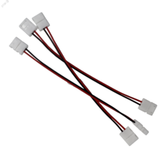 фото Набор коннекторов для светодиодной ленты с возможностью изгиба 2835/60-SMD 3 шт в упаковке Gauss (241204000)