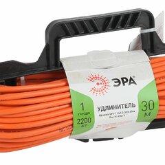 фото Удлинитель силовой UFx-1-2x1.0-30m-IP44 на рамке б/з 1 гн 30м ПВС 2х1 UFx-1-2x1.0-30m-IP44 ЭРА (Б0043041)