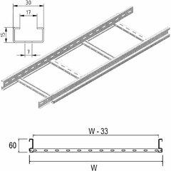 фото Лоток кабельный лестничный LIGHT (HDKLLI60.150)