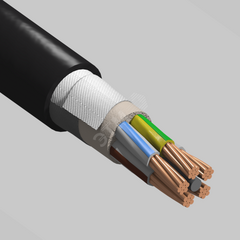фото Кабель силовой ПвПГнг(А)-HF 5х25мк(N, PE) - 0.66 ТРТС