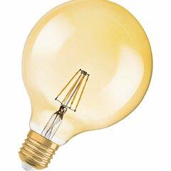 фото Лампа светодиодная LED 4W E27 Vintage 1906 CL GLOBE125,филамент,GOLD(замена 36Вт),теплый,золотистая Osram (4052899962071)