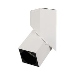 фото Светильник SP-TWIST-SURFACE-S60x60-12W Warm3000 (WH-BK, 30 deg) (ARL, IP40 Металл, 3 года) (026467)