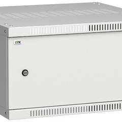 фото Шкаф LINEA WE 6U 600x600мм дверь металл серый (LWE3-06U66-MF)