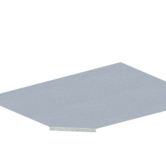фото Крышка лотка тройникового горизонтального ЛМсК-Т 600-0,7ц УТ2,5 (Н0122470118)