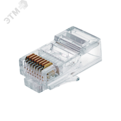 фото Разъем телекомуникационный RJ-45 (8P8C) SR-RJ4501 (SR-RJ4501)