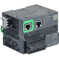 фото Блок базовый модульный М221-24IO Транзисторный источник Ethernet (TM221ME16T)
