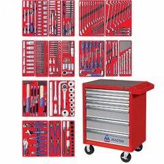 фото Набор инструментов 'ЭКСПЕРТ' в красной тележке 323 предмета (52-06323R)