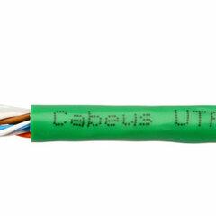 фото Витая пара UTP (U/UTP), категория 5e, 4 пары (24 AWG), одножильный, нг(А)-LSLTx, серый (305 м), системная гарантия 25 лет. Cabeus UTP-4P-Cat.5e-SOLID-LSLTx-GN (UTP-4P-Cat.5e-SOLID-LSLTx-GN)