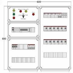 фото Щит управления электрообогревом DEVIbox HS 12x1700 D850 (в комплекте с терморегулятором) (DBS008)