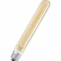 фото Лампа светодиодная LED 5W Е27 Vintage 1906 CL Tubular,филамент,GOLD (замена 35Вт)теплый, золотистая Osram