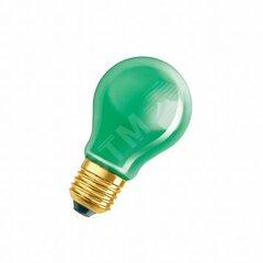 фото Лампа накаливания декоративная зеленая 11 Вт Osram (4008321545893)