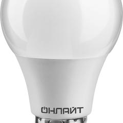 фото Лампа светодиодная LED 10вт E27 дневной PROMO ОНЛАЙТ (90117 OLL-A55)