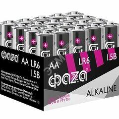 фото Элемент питания LR 6 (AA) алкалиновая, уп. 20 шт. ФАZА Alkaline Pack-20 (5028098)